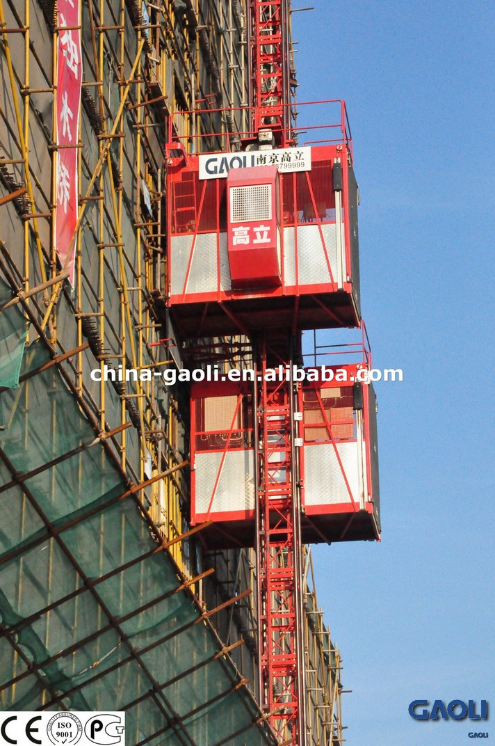 Frequency Speed Popular High Efficiency Building Elevator \ Construction Elevator